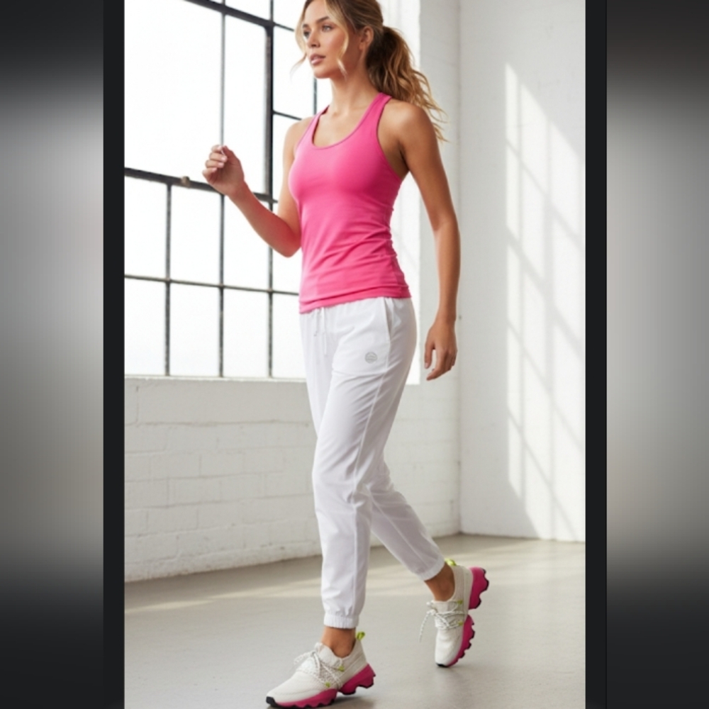 Sorel Women's Sneakers - White and Pink